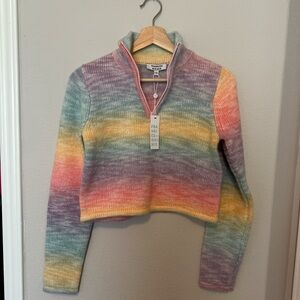Frankies Rainbow Striped Sweater